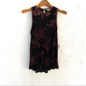 Knox Rose High-low Peplum Tank